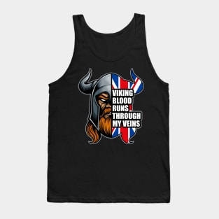 British Viking Warrior Culture UK Flag Valhalla Tank Top